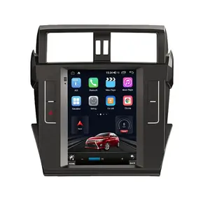 RUISO Radio de coche Android reproductor de coche para Toyota Land Cruiser Prado 150 GPS auto carplay para Tesla pantalla Vertical todo en uno