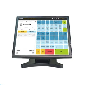 17 นิ้ว Touch Screen Monitor Touch จอแสดงผลจอภาพคอมพิวเตอร์ VGA input Touch Screen Monitor