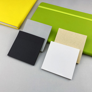 1 cái tất cả các màu đen 3*3 inch sáng tạo tự dính ghi chú dán dễ dàng sử dụng có thể tháo rời <span class=keywords><strong>Memo</strong></span> Pad tái sử dụng văn phòng phẩm tùy chỉnh - Product Image 6