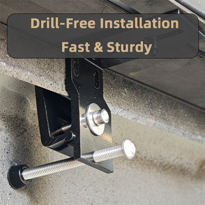 Cubierta Enrollable de Aluminio para <span class=keywords><strong>Camioneta</strong></span>, Cubierta Rígida Retráctil de 5.5, 6, 6.5 y 8 pies para <span class=keywords><strong>Camioneta</strong></span> Volkswagen Amarok - Product Image 2