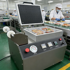 Machine d'emballage sous vide <span class=keywords><strong>de</strong></span> table électrique commerciale pour la mise sous film des aliments, largeur <span class=keywords><strong>de</strong></span> film 260/330 mm - Product Image 2