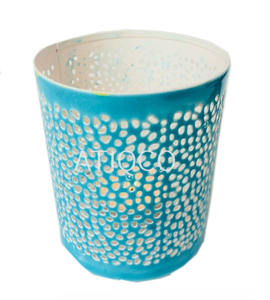 Bougie votive ronde antique en métal la plus vendue pour les mariages et les événements et les décorations pour la maison - Product Image 1