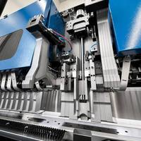 Dobladora de Paneles Inteligente STON ATC con Cambio de Herramienta Totalmente Automático, Centro de Doblado Flexible, Motor, Mesa de Trabajo de 3200 mm, Precisión en Láminas