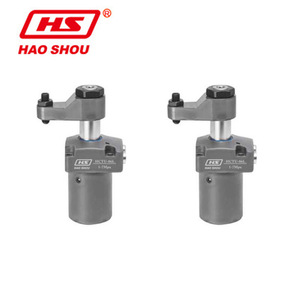 HCTU Taiwan Good Hand Brand, tige d'angle hydraulique à double action haute vitesse avec bride supérieure, accessoires pour outils hydrauliques - Product Image 1