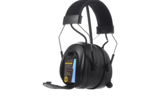 Tai muff với bluetooths và FM/DAB + giảm tiếng ồn bảo vệ thính giác với tiếng ồn-hủy bỏ tai nghe và microphone - Product Image 4