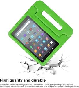 เคสกันกระแทกสำหรับเด็ก ลดราคา สำหรับ Amz Kindle Fire HD 7 นิ้ว รุ่นปี 2019/2017/2015 ป้องกันการตกกระแทก ดีไซน์บาง พกพาสะดวก+เหมาะสำหรับเด็ก - Product Image 5
