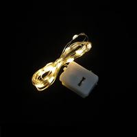 Mini guirlandes lumineuses LED en fil de cuivre avec boîte blanche, 3 modes de clignotement, lumières féériques pour la décoration de bouquets de mariage et de fêtes DIY
