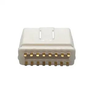 Setocont ST-SOM-005A Vàng Mạ 16 Pin Xe Chẩn Đoán Kết Nối J1962 16 Pin OBDII Tự Động Nam Kết Nối