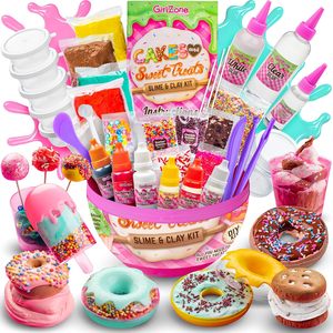 Wholesale DIY Donut Slime Kit for Kids Non-Toxic Scented Butter Slime <b>Set</b> Soft Sensory Stress Relief Toy for Girls - Product Image 1
