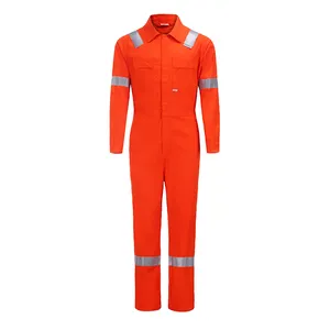 Dupont Nomex Fabric Safety Workwear Coveral Flame Retard Coverall Protective Suit