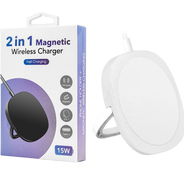 New Trending Products 2022 15W Fast Charging  Wireless Phone Holder Magnetic Wireless Charger