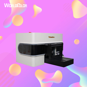 Imprimante à plat UV A3 couleur du monde pour étuis et bouteilles de téléphone portable Taille A3 avec tête d'impression Epson et rouleau à rouler - Product Image 3
