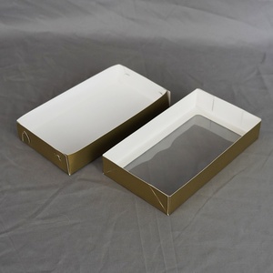 Wholesale Custom Logo <b>Bakery</b> Packaging Food Grade Pink Paper Packaging Cookie Dough Delivery Cookie <b>Boxes</b> With Bags - Product Image 6