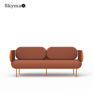 Sofa santai dalam ruangan populer furnitur rumah busa Kuat Set sofa Modular 6-dudukan kursi Konsultasi Kantor kursi tamu/Sofa - Product Image 4