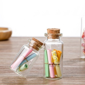 Stock sfuso piccola bottiglia di caramelle sale marino chicco di <span class=keywords><strong>caffè</strong></span> e spezie barattolo di vetro vuoto fiale di vetro con sughero - Product Image 4