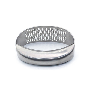 Prensa de Ajo de Acero Inoxidable 304 de Alta Calidad, Pulida, Manual, Curva, Trituradora de Jengibre, Apta para Lavavajillas 01BC036 01BC03 - Product Image 4