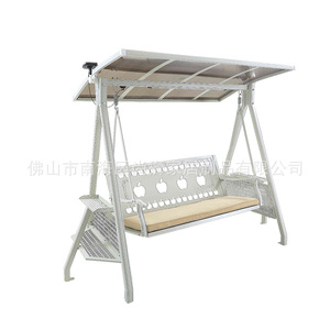 ชิงช้าสนามอลูมิเนียมสำหรับ 4 คน เฟอร์นิเจอร์กลางแจ้งทันสมัย สำหรับใช้ในสวน - Product Image 2