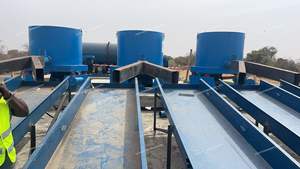 Lavar ouro aluvial Tapete ouro aluvial Máquina detecção escavadores ouro aluviais - Product Image 6