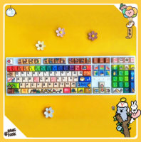 Clavier mécanique gaming pleine taille personnalisé, disposition 100 %, 108 touches, sans fil, tri-mode, batterie longue durée 10000 mAh, OEM/ODM