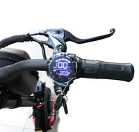 Trottinette électrique à double moteur 1500Wx2 36V/20AH avec suspension avant et arrière, deux roues, pliable, éclairage LED pour adultes