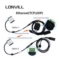 LONVILL Software de seguimiento Escáner fijo Inventario industrial de alta velocidad Escáner de transportador con cable automático Escáneres de código de barras 2D automáticos