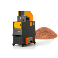 Mini-granulateur automatique de recyclage de fil de cuivre et d'acier inoxydable avec moteur pour le traitement des câbles usagés, capacité de 30-50 kg/h