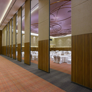Cloison de séparation coulissante pour salle de banquet, cloison en <span class=keywords><strong>bois</strong></span>, séparateur de pièce, cloison amovible - Product Image 6