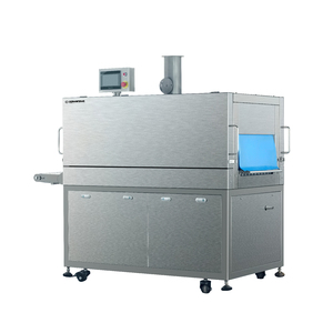 Nước nóng thu nhỏ đường hầm máy bao bì vành đai loại thu nhỏ Tank máy đóng gói cho nhà máy sử dụng băng tải In-Line niêm phong gói - Product Image 1