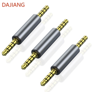 Dajiang OEM Tùy Chỉnh <span class=keywords><strong>3.5Mm</strong></span> Trrs Nam Để Nam Âm Thanh Jack Adapter AUX Chuyển Đổi Cho MP3 Tai Nghe Loa - Product Image 1
