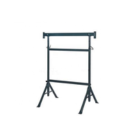 Tréteau en métal pliable réglable scie cheval support de banc de travail