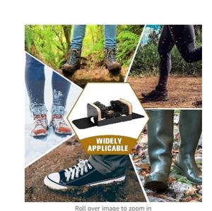 Grande brosse et éponge à chaussures - le nettoyeur original pour bottes et chaussures Scrusher - Éponge à bottes résistante aux intempéries - Product Image 4