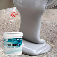 YURU Fluide de scellement polyuréa liquide, élastique et imperméabilisant pour toitures