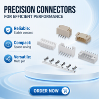 Connecteur JST PH2.0 compatible KonnRa KR2001 PHR, alternative, sertissable, plaqué étain, boîtier 2,00 mm, nylon 66, borne 2 mm