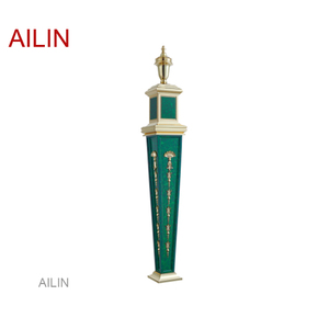 Lan can cầu thang lan can bắt đầu tay vịn trụ cột chung bắt đầu với tùy chỉnh bán hàng trực tiếp của nhà máy trụ cột lớn - Product Image 3