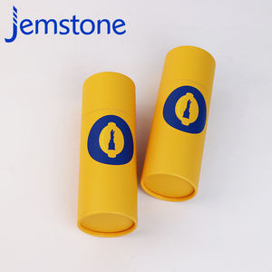 Boîte de tube en papier kraft taille personnalisée avec logo imprimé tube d'emballage en papier recyclé - Product Image 3