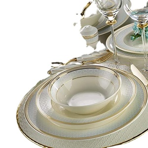 Service <span class=keywords><strong>de</strong></span> <span class=keywords><strong>vaisselle</strong></span> moderne <span class=keywords><strong>de</strong></span> 47 pièces New Bone China/Service <span class=keywords><strong>de</strong></span> table <span class=keywords><strong>pour</strong></span> <span class=keywords><strong>8</strong></span> <span class=keywords><strong>personnes</strong></span> - Product Image 2