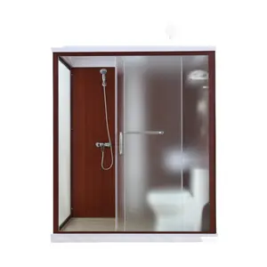 XNCP Banheiro WC Móvel Simples para Casa de Hotel Dormitório Modular Integrado Banheiro para Uso em Construção