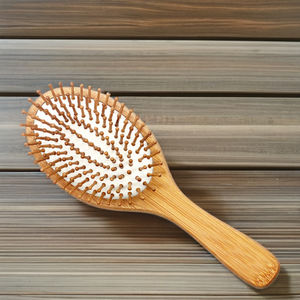 <span class=keywords><strong>Cepillo</strong></span> de pelo de bambú para mujer, peine para peinar el pelo, <span class=keywords><strong>cepillo</strong></span> de <span class=keywords><strong>dientes</strong></span> anchos, peines de bambú para pelo, masaje suave, <span class=keywords><strong>cepillo</strong></span> para el cuero cabelludo, peine de peluquero - Product Image 1