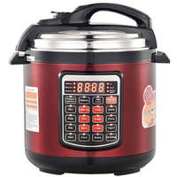 Logo personnalisé OEM 6 L Autocuiseur haute pression 10 en 1 avec revêtement antiadhésif commercial de haute qualité multifonction électrique