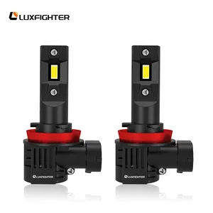 LUX FIGHTER Small Size 80W 7200LM Autos chein werfer LED-Lampe H11 Auto Auto LED-Scheinwerfer