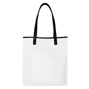 Customized Vintage <b>White</b> Canvas Bohemian Tote <b>Bag</b> Ladies Eco Casual Sporty Dress Fashion Portable Shoulder Handbag Double - Product Image 2