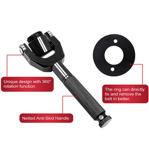 Herramienta de Cambio de Correa <span class=keywords><strong>X3</strong></span> <span class=keywords><strong>Turbo</strong></span> de Aluminio Sólido Mecanizado por CNC, Duradera, para Instalación y Extracción Rápida, Compatible con <span class=keywords><strong>Can</strong></span>-<span class=keywords><strong>Am</strong></span> <span class=keywords><strong>Maverick</strong></span> <span class=keywords><strong>X3</strong></span> 2017-2021 - Product Image 6