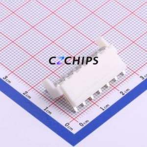 HX39601-7WAD Wire-to-Board Pin Header Bent Lead Through Hole,P=3.96mm Connector 1x7P 3.96mm Right Angle Insert VH - Product Image 2