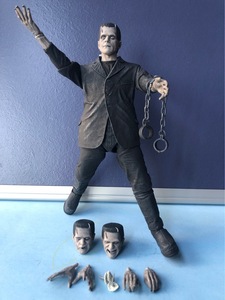 Neca โมเดลภาพยนตร์แนวสยองขวัญแฟรงเก้นสไตน์ข้อต่อข้อต่อข้อต่อที่เคลื่อนไหวได้ตุ๊กตาโมเดลของเล่นสำหรับสะสม - Product Image 5