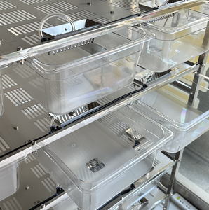 Vente en gros d'usine de luxe moderne Souris <span class=keywords><strong>Rat</strong></span> <span class=keywords><strong>Cage</strong></span> Rack 36 Tiroirs Grand support en plastique en acier inoxydable Boîte acrylique découpée au laser Simple - Product Image 4