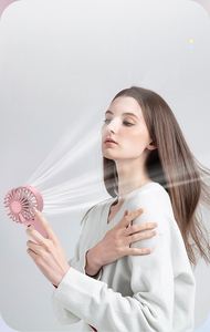 Portable Handheld Fan with Rechargeable Battery <b>USB</b> Powered <b>Mini</b> Personal Cooling Fan for Travel Outdoor Activities - Product Image 3