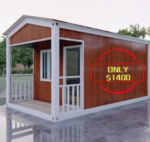 Casa Modular Prefabricada Desmontable de Acero Inoxidable, Contenedor de 20 pies, Oficina y Sala de Estar - Product Image 1