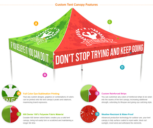 10X10 Quảng Cáo Logo Ngoài Trời Nhôm Triển Lãm Thương Mại Triển Lãm Sự Kiện Marquee Gazebos Tán Pop Up Tùy Chỉnh In Lều - Product Image 3