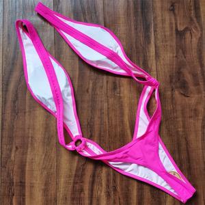 Costume da Bagno Sexy Intero Perizoma da Donna Estivo con Allacciatura al Collo Monokini Elegante Novità Microbikini 2022 <span class=keywords><strong>Micro</strong></span> <span class=keywords><strong>Bikini</strong></span> Estremo - Product Image 4