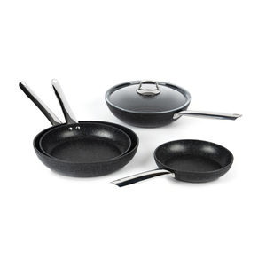 Poêle à frire Excelsa Five Stars en aluminium 50,5x29x11 cm, surface de cuisson antiadhésive noire - Product Image 5